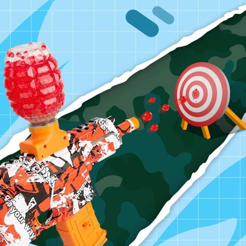 Gel Balls Blaster Ammo Refill (7-8 mm, 3 Pack, 90000 Pieces), Splat Orby Accessories Made of Non-Toxic Eco Friendly Compatible with Electric Gel Ball Blaster Gun,for Ages 14
