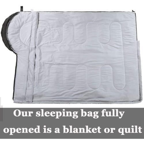 3-4 Season Sleeping Bag for Adults & Kids, Lightweight Warm Cold Weather Camping Bag with Waterproof Compression Sack – Portable for Hiking, Backpacking, Traveling & Outdoor Adventures