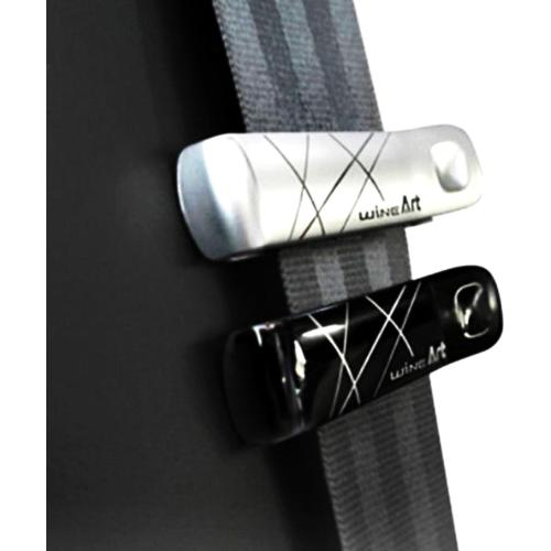 DEAD SKIN Clip-On Comfort, Vehicle Accessory for Strap Pressure Relief, Adjustable Fit Pad for Daily and Long Riding, Lightweight, Non-Slip_Silver (2pcs)