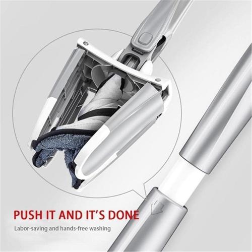 Whirlwind Dust Collector Floor Surface Cleaning Mop Automatic 360 Degree Rotating Spin Brush Hand Push Sweeper Broom for Home Office