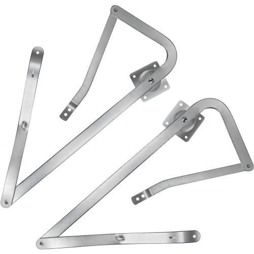 Attic Ladder Hinge Replacement Kit Left & Right,PR315500-RH & PR315500-LH Power Arm Assembly Hinges Compatible with Louisville 250lb, 300lb, 350lb Rated Series Attic Ladder,1 Pair