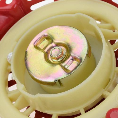 HIAORS Pull Recoil Starter for Predator 196cc 212cc Harbor Freight 5.5hp 5.5hp Coleman CT200U CT200U-EX BT200X KT196 Baja Warrior Heat MB200 MB165 Massimo Mini Bike Hammerhead Go Kart Cart Red Parts