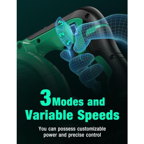 K I M O. Cordless Leaf Blower Vacuum Combo 4 in 1, 3 Nozzles &3 Modes for Inflation & Deflation, Extended Tube & Variable Speed, 20000RPM 150MPH, 2x2000mAh Battery Powered Leaf Blowers for Lawn Care