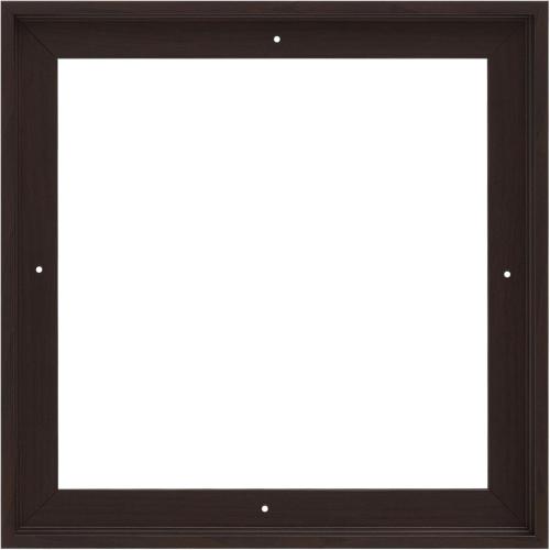 Pixy Canvas Floater Frame 17x17 for 3/4 (0.75) inch Deep Canvas Paintings/Canvas Prints/Wood Canvas Panels/Wall Art/Wall Decor/Home Decor/Artwork (Dark Walnut, 17 x 17 inch, Square)