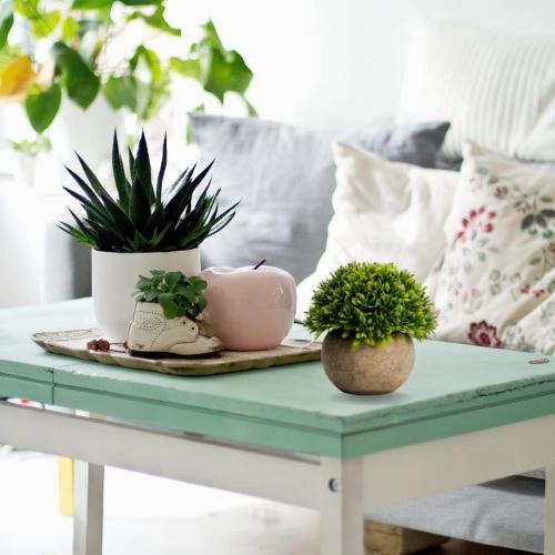 2PACK.  ......Velener Artificial Boxwood Faux Plant Indoor- Topiary Small Desk Plant Decor for Bedroom Office Cubicle Shelf Decor Window Will Plant Shelf Decoration Dorm Kitchen Counter, Farmhouse Home Decor Accent