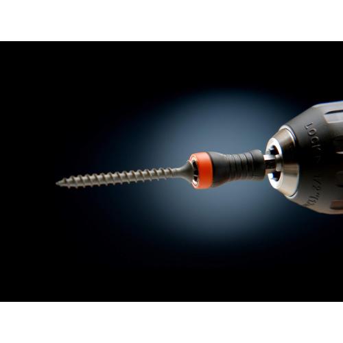 | Magnetic Drill Bit Set | Magnetic Collar and Bit Holder | Fits ANY Standard Bit | No Wobbling or Falling Screws | Allows Countersink | 12 Pieces