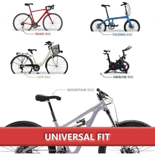 Width Adjustable Bike Seat - Comfortable Prostate Friendly Bicycle Saddle Suitable for Mountain, Road, City and Stationary Exercise Bikes