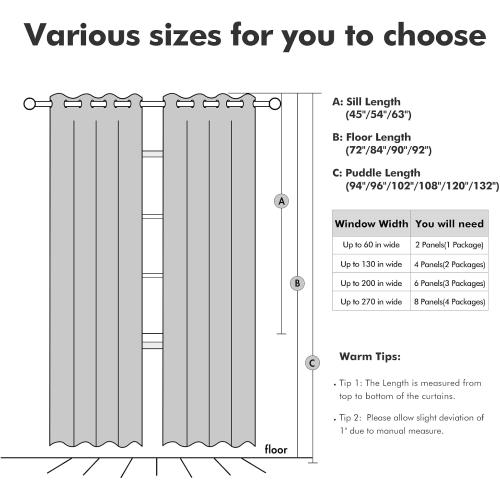 MIULEE 100% Blackout Linen Textured Curtains for Bedroom Solid Thermal Insulated Natural Beige Grommet Room Darkening Curtains & Drapes Luxury Decor for Living Room Nursery 52 x 84 Inch (2 Panels)