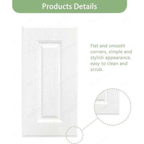 Built-in Cabinet Doors - Cabinet Doors for Kitchen, Living Room, Bedroom, Bathroom - 24 Inch High (White Texture, 12 Inch Wide)