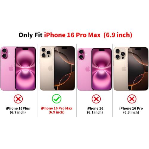Cute Cheetah Print Phone Case for iPhone 16 Pro Max Case 6.9, Aesthetic Burgundy Wine Red Leopard Pattern Design Cover Shockproof Soft TPU Full Camera Lens Protective Funda for Women Girls
