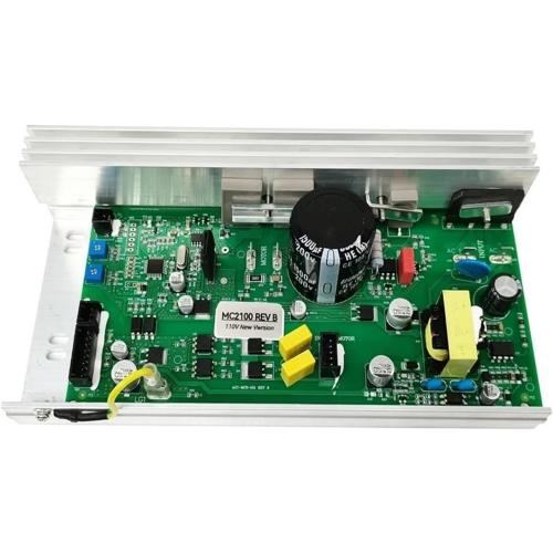 SBJKBVMF Treadmill Controller MC-2100 REV B Circuit Board Control Board MC2100-WA - Compatible with ICON PROFORM, Compatible with Nordic Track C2300
