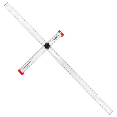 URASISTO 48 Inch T-Square Tool, Aluminum Adjustable Drywall T-Square Ruler, Multi Angle Measuring Ruler for Layout and Marking‼️light dirt and good condition‼️