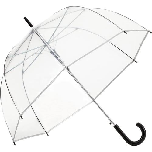 ShedRain Bubble Clear Umbrella, Auto Open, See-Through, Rain & Windproof, for Weddings, Proms and Events