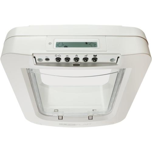 Color White SureFlap-Sure Petcare Microchip Pet Door (White)