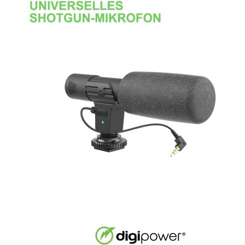 DigiPower Follow ME #GoViral Vlogging Kit for Cameras & Phones | with Microphone, 36 LED Light, Smartphone Grip, Wireless Shutter Remote, Tripod | Vlogging Equipment for YouTube, Instagram & Tiktok