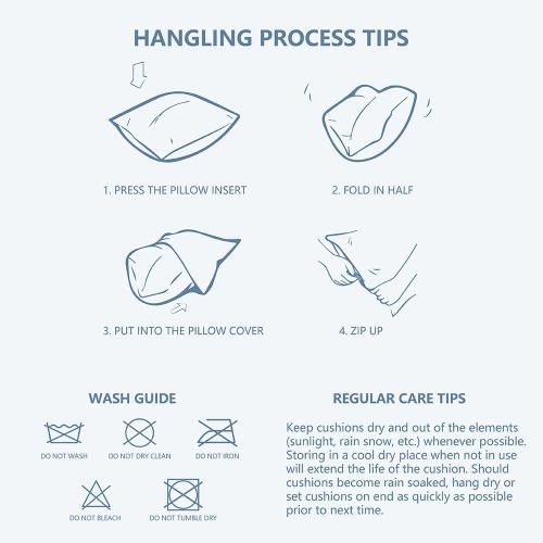 LVTXIII Outdoor Throw Pillows, Decorative Throw Pillows with Inserts, 20x20 Square Pillows for Bed, Couch, Sofa and Patio Furniture, Set of 2, Damask Red