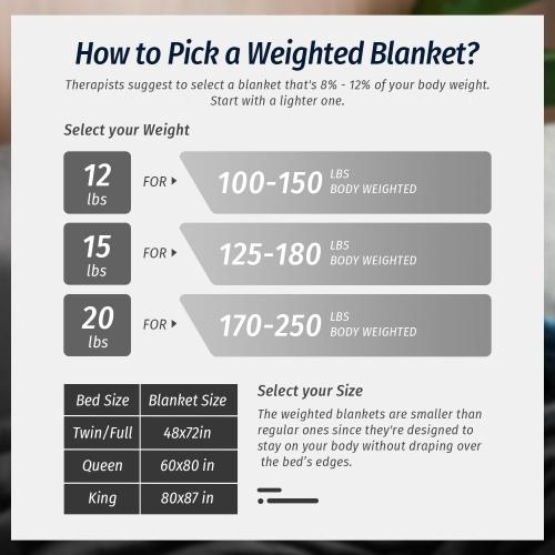 Wemore Sherpa Fleece Weighted Blanket for Adult 15 lbs Dual Sided Cozy Fluffy Heavy Blanket,Ultra Fuzzy Throw Blanket with Soft Plush Flannel Top,60 x 80 inches Black on Both Sides