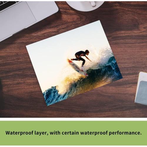 LUNARM 30 Sheets Photo Paper, 8x10 Glossy Paper Photo for Dye Ink Printer, 180gsm Inkjet Printing Photo Paper Clear Image for Photo Album DIY Party Camping Festival Record