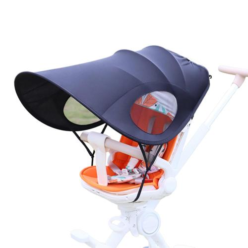 Infant Sun Shade for Stroller Car Seats,Breathable UV Protection Cover Pram Awning Baby Carriages Sun Shade Windshield Summer Stroller Accessories