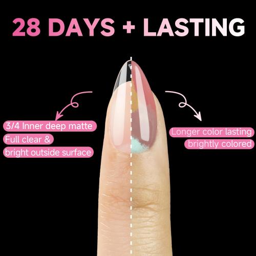 UNA GELLA Short Almond Nail Tips, 312pcs X-Soft Gel Nail Tips Almond Shape