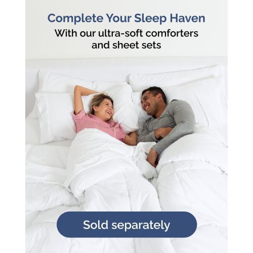 Wrap Around Dust Ruffle Bed Skirt, Queen Size - 14 Inch Drop, Navy Blue