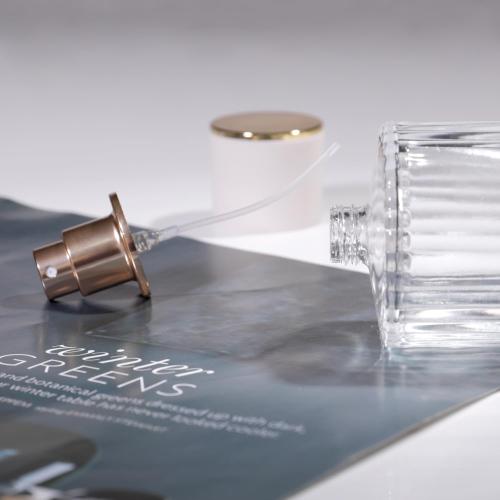 100ml/3.4 Oz Glass Spray Bottle Perfume Atomizer,Refillable Perfume Spray Bottle Perfume Bottles Empty with 3 Kinds of Perfume Dispenser (Round 100ml)