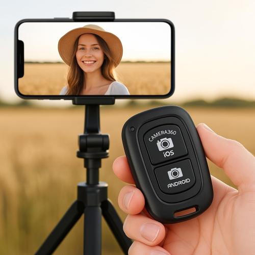 Universal Replacement Housing Case for Wireless Selfie Remote Shutter Devices with Customizable Color Options