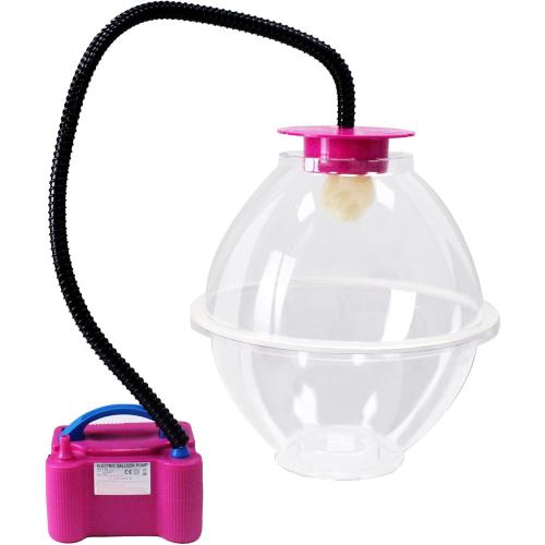 Hot Pink Balloon stuffing tool kit Balloon Stuffing Machine Stuffer Set for Filling Gift Decoration DIY Stuff Balloons Dia. 37cm Stuffing Balloons