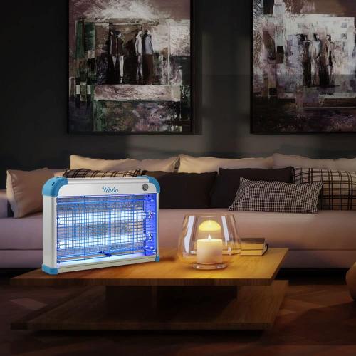 Electric Bug Zapper, 3000 Volt Powerful Flying Insect Mosquito Flies Killer 20W Blue UV Light Attract, Plug-in Pest Control Machine for Moth,Fruit Fly,Fungus Gnat,Garage Catcher/Eliminator/Shocker