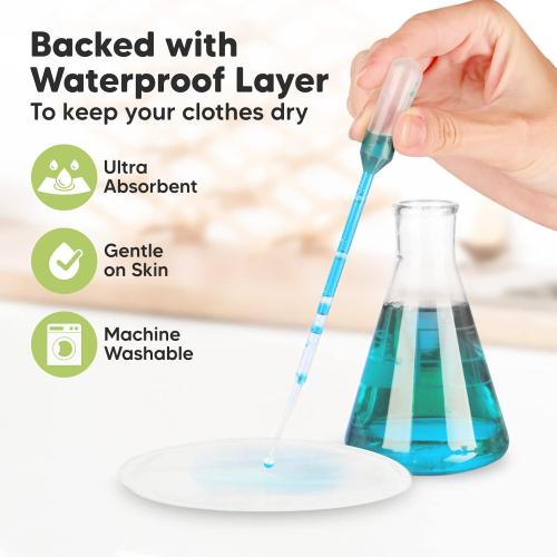 Organic Nursing Pads - 14 Washable Viscose Derived from Bamboo Breastfeeding Pads, Wash Bag, Reusable Breast Pads for Breastfeeding, Nipple Pads for Breastfeeding Essentials(Soft White, L 4.8)