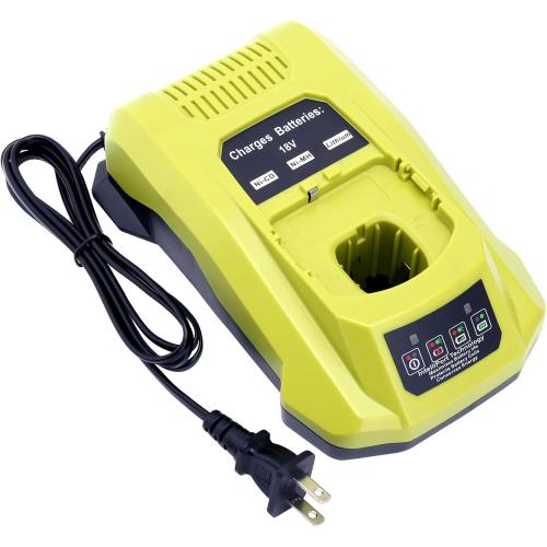 Biswaye P117 Compatible with Ryobi 18V Charger, Compatible with Ryobi 12V-18V One  Lithium NiCad NiMh Battery P102 P108 P189 P197 P103 P105 P107 P190 P191 PBP002 PBP005