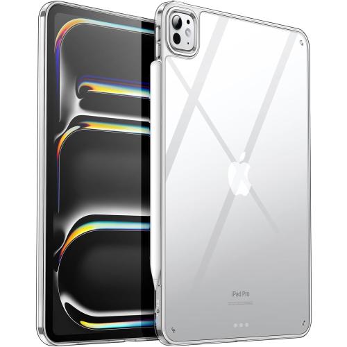 JETech Clear Case for iPad Pro 11 M5/M4, Anti-Yellowing