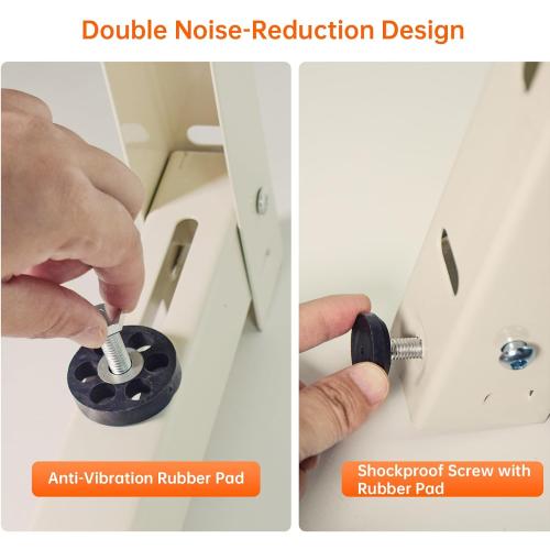 Wall Mounting Bracket for Mini Split AC – Heavy Duty Steel Support for 9,000–36,000 BTU Units – 363lbs Capacity – Rust-Proof Powder Coated, Outdoor Condenser Wall Mount