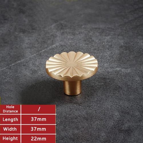 6 Pack Gold Kitchen Cabinet knobs and Pulls - Brushed Gold Zinc Cupboard Drawer Handles for Dresser Drawers