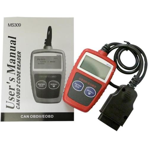 MS309 CAN OBD-II/EOBD Scanner Car Code Reader Data Tester Troble Diagnostic Tool for All 1996 and Newer Vehicles(Cars and Light Trucks)