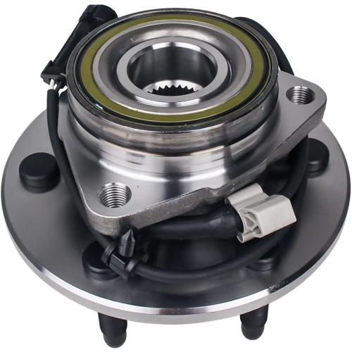 PAROD 515036 2PCS 4WD/AWD Front Wheel Hub Bearing Assembly Compatible with Cadillac Escalade, Chevy Avalanche 1500, Express, Silverado, Tahoe, Suburban, GMC Savana, Yukon, Sierra w/ABS