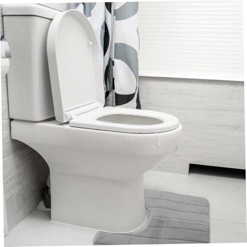 U Shaped Memory Foam Toilet Floor Mat Non Slip Bathroom Rug Pad with Soft Cushioning Skid Contour Bath Mat for Safe and Comfortable Use