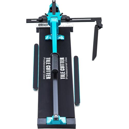 VEVOR 48 Inch Tile Cutter, Single Rail Double Brackets Manual Cutter Tool | For Workshops and Industrial, Precision Smooth Cutting , 3/5 in Cap with Precise Laser Positioning, Heavy-Duty Aluminium