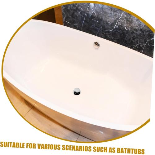 Cabilock Washbasin Drain Stopper Heavy Duty Metal Pressing Sink Stopper for Bathroom and Kitchen Prevents Water Backflow Easy to Clean and Install