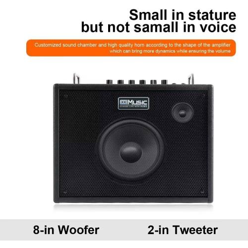 Coolmusic Keyboard AMP 30W Electric Drum Amplifier Speaker,with 3-Year Warranty