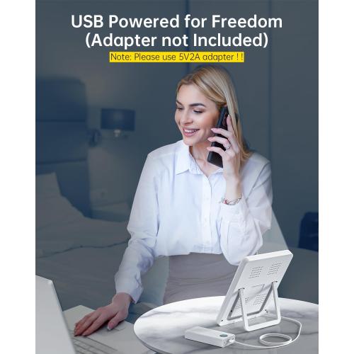 SUXIO Light Therapy Lamp - 10000 Lux Therapy Lights, 3 Timing & Mode Happy Lamp, Touch Control Daylight Lamp with Memory Function, Portable Light Therapy Box for Home/Office Use As Lift Mood