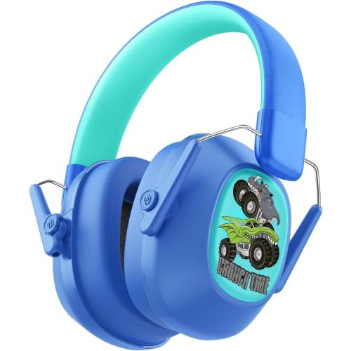 iClever EM01 Noise Cancelling Headphones for Kids Adults, SNR 29dB EarMuffs