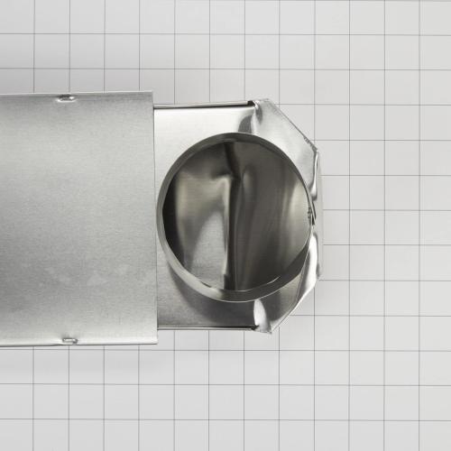 Whirlpool 4396011RP Genuine OEM Telescoping Vent Kit For Dryers Telescoping Vent Kit 18 To 29 Inches Aluminium replaces 4396011