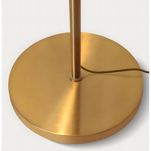 Bofea-Arc Floor Lamps for Living Room Gold Floor Lamp with Orange Glass Shade,3 Color Temperatures,Orange Tall Reading Light with Foot Switch，Ambient Lighting Lamps Mid Century Arch Lamp for Bedroom