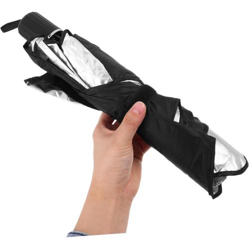 Hemobllo Car Windshield Sunshade Umbrella Foldable and Portable Uv for Cars Suvs and Trucks Easy Setup and Storage Heat Insulation and Sun