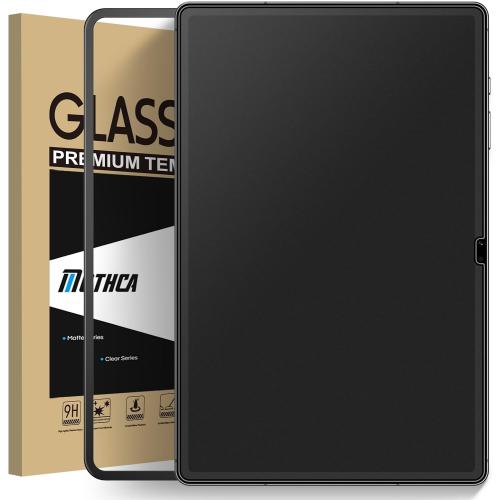 Mothca Matte Glass Screen Protector for Galaxy Tab S10 Plus/S9 Plus/S9 FE Plus 12.4-inch with Easy Installation Frame, Anti-Glare & Anti-Fingerprint Tempered Glass for Tab S10 /S9FE /S 9 , Smooth as Silk