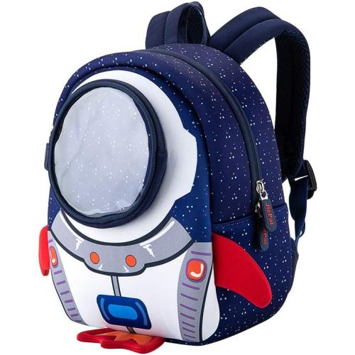 JiePai Rocket Toddler Kids Backpack with Harness Leash for Boys Girls Age 1-3