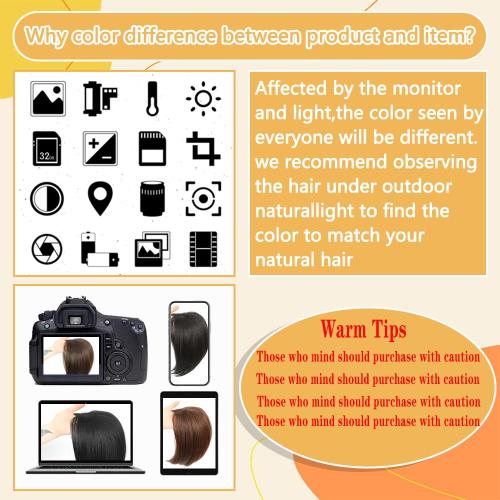 Hair Toppers for Women with Thinning Hair Extensions 360° 3D Toppers Hair Pieces for Women Clip Ins Fake Bangs Hair Pieces Perfect Solution for Stylish Upgrade