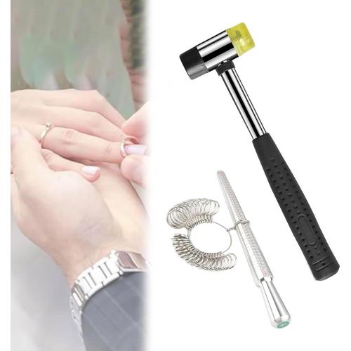 Rubber Hammer Small Plastic Mallet: Jewelry hammer Small rubber mallet Plastic hammers Soft hammers for use with jewelry, handicrafts, furniture assembly, etc.(25MM)