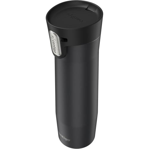 Contigo West Loop 3.0 Stainless Steel Insulated Travel Mug, Leak Proof with AutoSeal Lid, 24oz, Matte Black